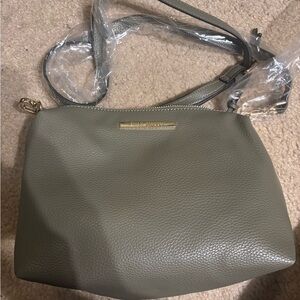 NEW STEVE MADDEN Olive Green Crossbody Bag